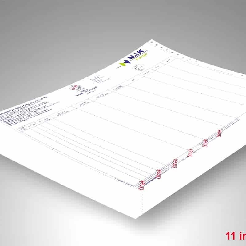 Sürekli Form Fatura, Sürekli Form İrsaliye 