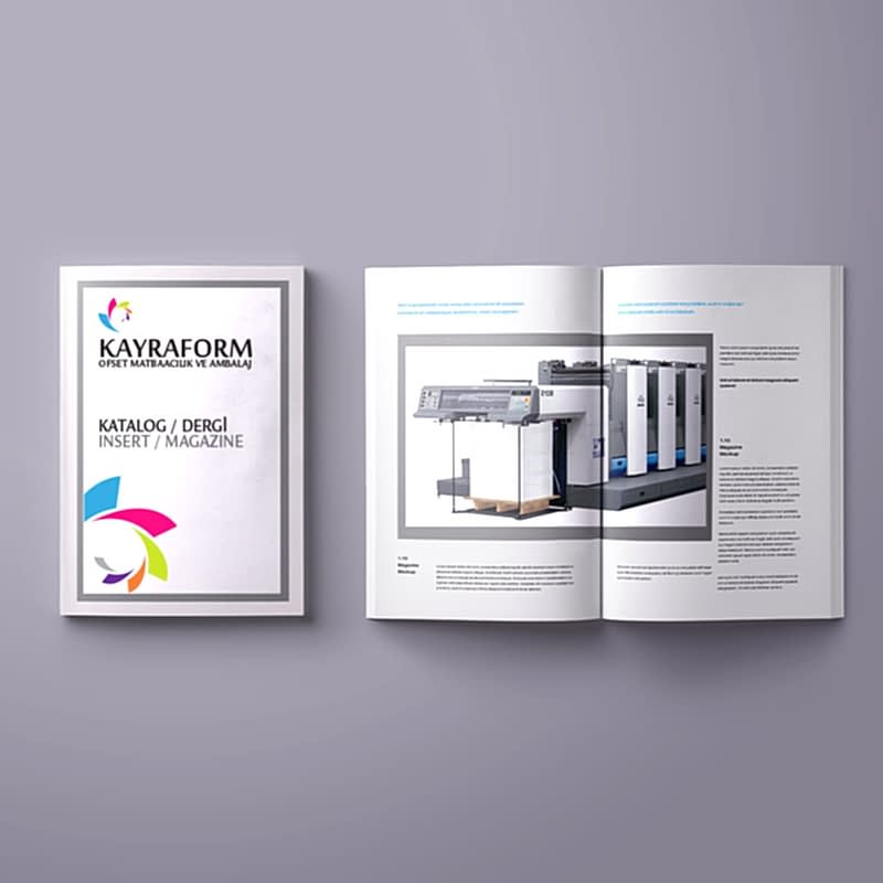 Katalog Baskı İzmir